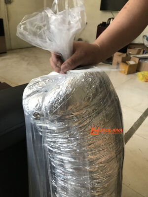 Insulated Flexible Air Duct Making Machine | Glass Wool Flexible Duct Production Line Manufacturer